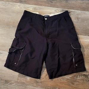 Exceed black cargo shorts 34